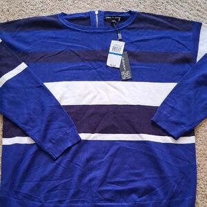 Cable & Gauge Royal Blue Sweater